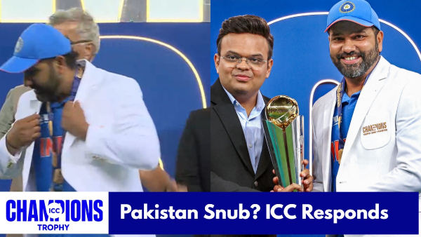 Pakistan PCB Champions Trophy Awards Ceremony Controversy