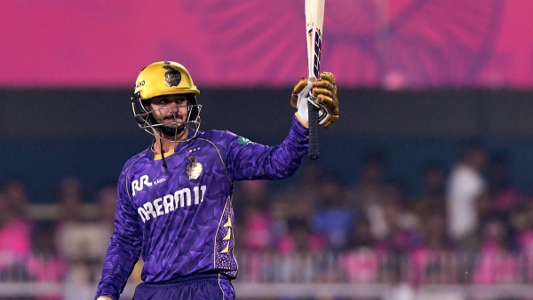 Quinton de Kock scored an unbeaten 97 to power to first win in IPL 2025