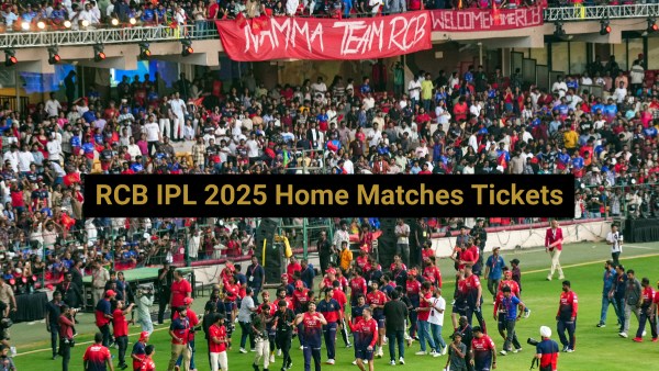 RCB Home tickets details