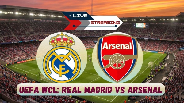 Real Madrid vs Arsenal Women Live Streaming UEFA WCL Schedule Timing Where to Watch Real Madrid vs Arsenal Women Live Streaming UEFA WCL Schedule Timing Where to Watch