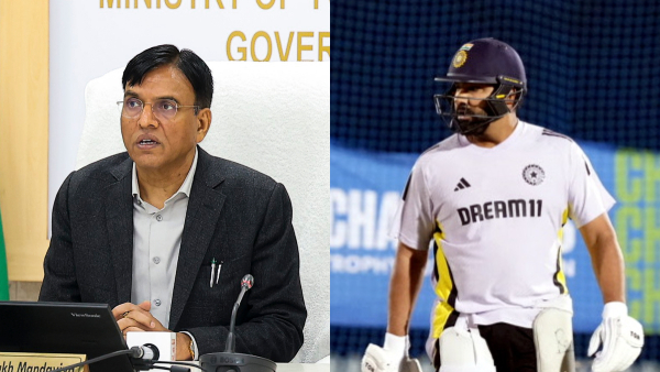 Rohit Sharma fat-shaming sports minister mansukh mandaviya Rohit Sharma fat-shaming sports minister mansukh mandaviya