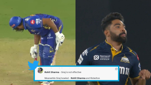 Mohammed Siraj takes revenge from Rohit Sharma