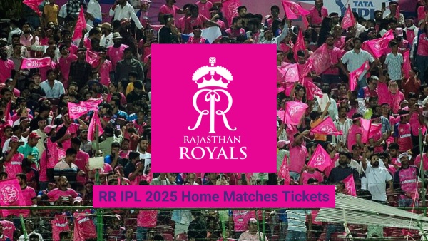 RR IPL 2025 ticket details RR IPL 2025 ticket details