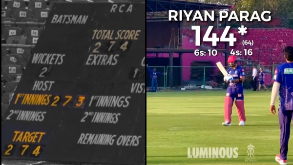 Rajasthan Royals smash 273 in practice match ahead of IPL 2025 Image Courtesy RR X handle
