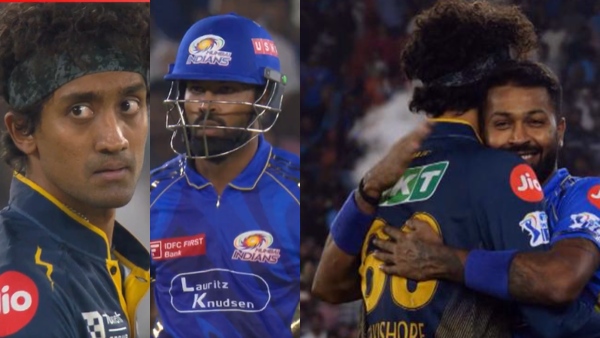 Hardik Pandya and Sai Kishore involved in fight during GT vs MI IPL 2025 clash