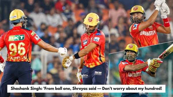 IPL 2025 Shreyas to Shashank Singh Don t Worry About My Hundred Just Go for Boundaries