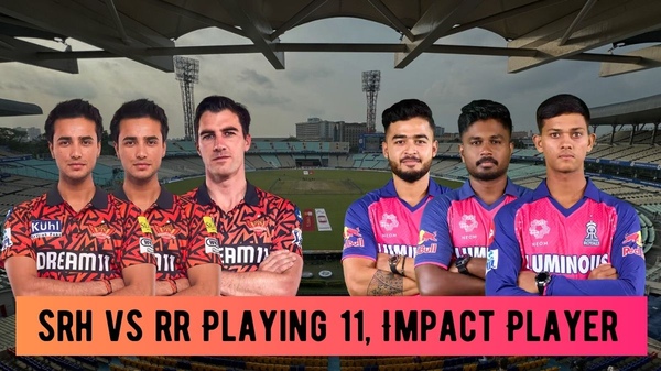 SRH vs RR Playing 11