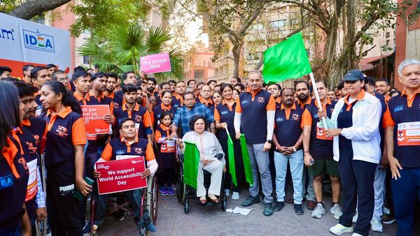 Svayam Hosts Walkathon for Accessibility in Delhi