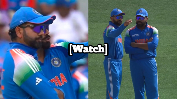IND vs NZ Final Watch Virat Kohli Turns Professor As He Guides Rohit Sharma In High-Stakes Clash