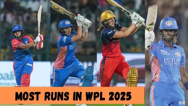 WPL 2025 Most Runs