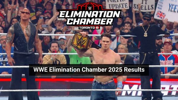 John Cena stunned the WWE Universe at Elimination Chamber 2025 Image Courtesy WWE com