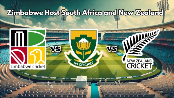 Zimbabwe to Host South Africa and New Zealand for Exciting Test and T20I Tri-Series