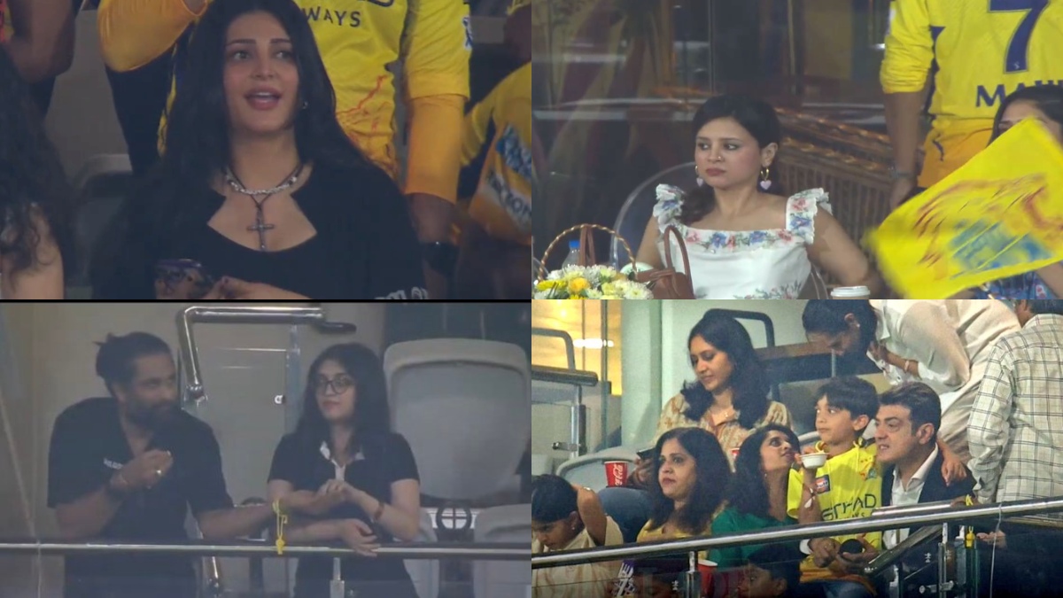 CSK vs SRH Celebrities