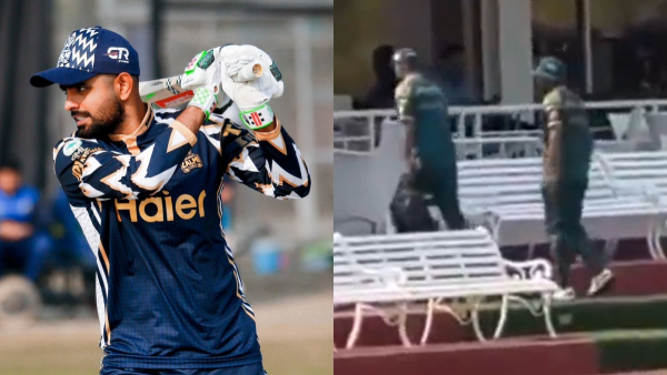 Babar Azam injury peshawar zalmi psl 2025