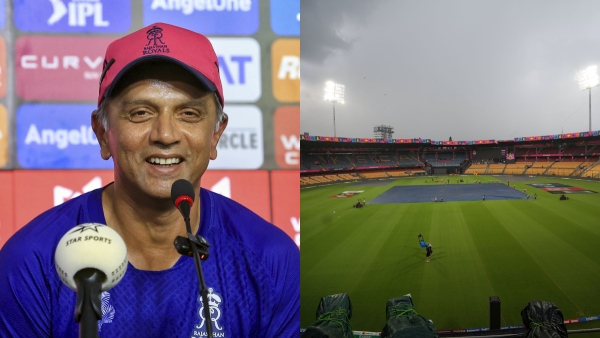 Rahul Dravid on Bengaluru pitch