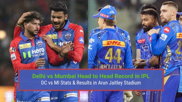 DC vs MI head to head record and stats ahead of IPL 2025 match 29