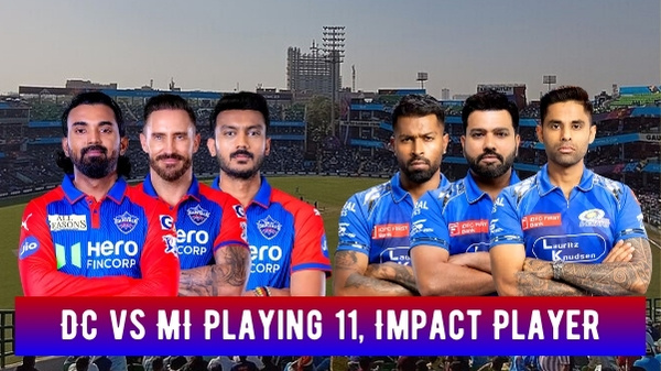 DC vs MI Playing 11