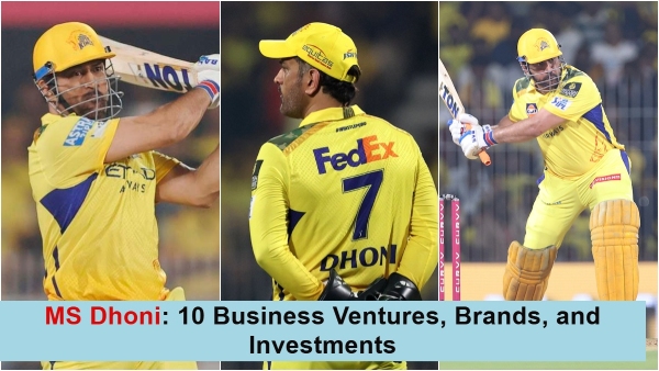 MS Dhoni 10 Business Ventures Brands and Investments