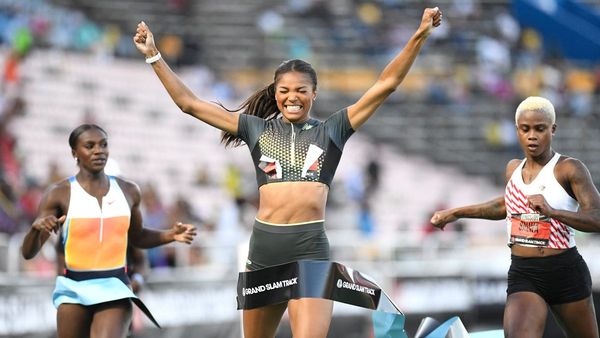 Gabby Thomas Wins Inaugural Grand Slam Track Event