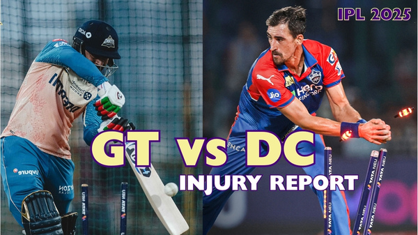 GT vs DC injury update Image X Handle