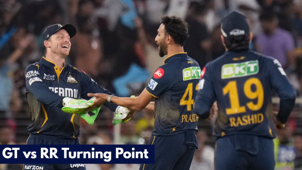 GT vs RR Turning Point Sanju Samson Wicket
