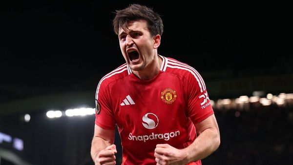 Maguire Celebrates Dramatic Europa League Win