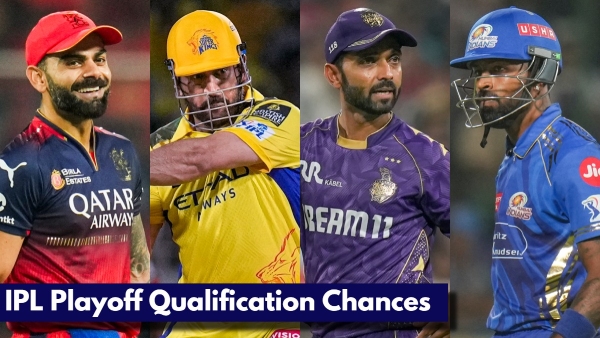 IPL 2025 Qualification Scenario for CSK RCB MI PBKS KKR SRH RR LSG GT DC