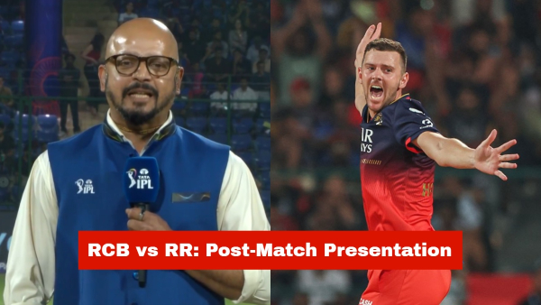 IPL 2025 RCB vs RR Full List of Award Winners Man of The Match Post-Match Presentation and Statistics of Match 42 IPL 2025 RCB vs RR Full List of Award Winners Man of The Match Post-Match Presentation and Statistics of Match 42