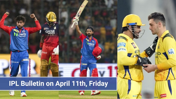 IPL bulletin on April 11 2025
