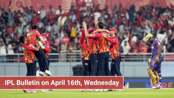 IPL bulletin on April 16