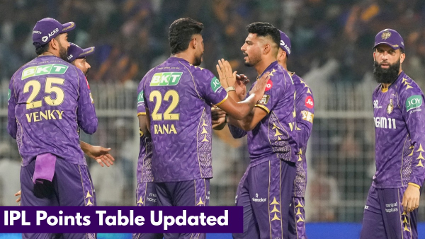 IPL Points Table 2025 After Today s match on April 3