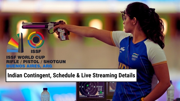ISSF World Cup 2025 Buenos Aires Schedule Indian Squad and Live Streaming Details