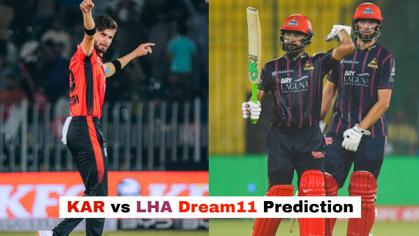 KAR vs LHA Dream11 Prediction PSL 2025 Karachi Kings vs Lahore Qalandars Fantasy XI 6th Match