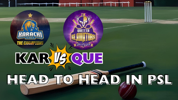 KAR vs QUE Head to Head in PSL Karachi Kings vs Quetta Gladiators H2H Record Stats amp amp Results Ahead Of The PSL 2025 Match 8
