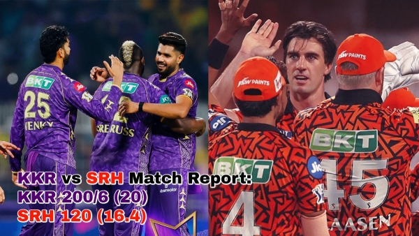 KKR vs SRH Match Report IPL 2025 Kolkata Thrash Hyderabad by 80 Runs as Vaibhav Arora Shines Venkatesh Iyer Raghuvanshi Power Kolkata to Dominant Win