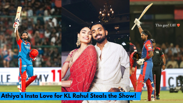 Athiya Shetty posts story on social media after match-winning knock for Delhi Capitals Image Credit Instagram Athiya Shetty KL Rahul