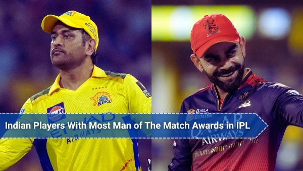 MS Dhoni drew level with VIrat Kohli for most man of the match awards won by Indians in IPL