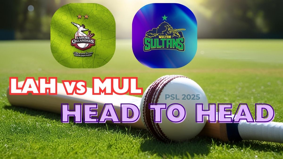 LAH vs MUL Head to Head in PSL LAH vs MUL Head to Head in PSL