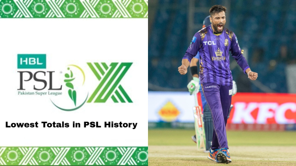 Lowest Totals in PSL History A Look Back at the Most Shocking Batting Collapses in League History