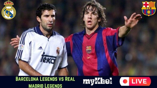 Barcelona Legends vs Real Madrid Legends