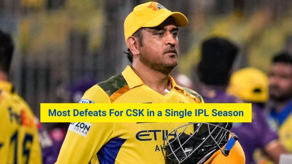 Most defeats for CSK in a IPL season