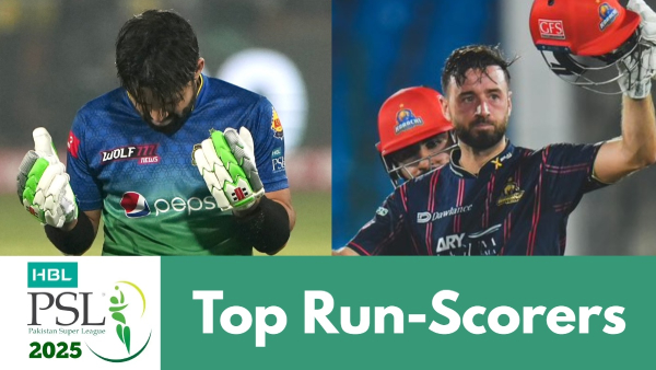 Most Runs in PSL 2025 Mohammad Rizwan James Vince