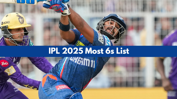 Most Sixes in IPL 2025 on April 10