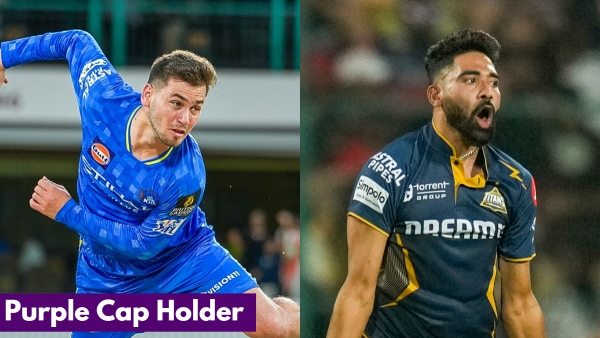 Most Wickets in IPL 2025 Purple Cap Holder on April 6 Noor Ahmad Mohammed Siraj