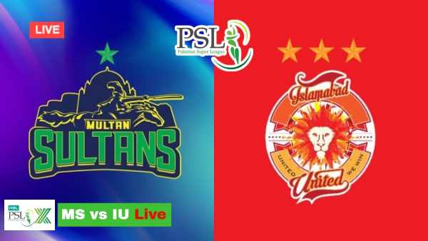 Multan Sultans vs Islamabad United Live Score  PSL 2025 Match 13  MS vs IU Live Updates from Multan