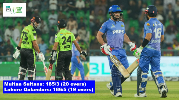Multan Sultans vs Lahore Qalandars PSL 2025 Mitchell Raza Power Qalandars to Thrilling 5-Wicket Win