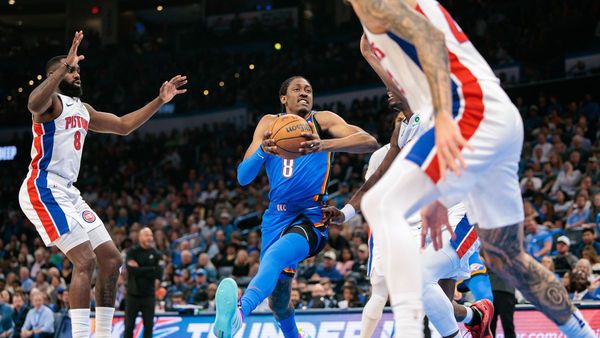 Thunder Secure 11th Straight Win Over Pistons