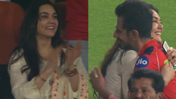 PBKS vs KKR Preity Zinta Hugs Chahal as Punjab Defend IPL s Lowest Total to Script Historic Win Over Kolkata