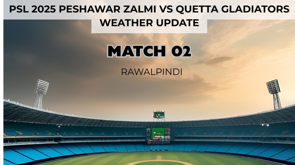 Peshwar Zalmi vs Quetta Gladiators weather forecast and pitch report ahead of PSL 2025 match 2 Image created using AI