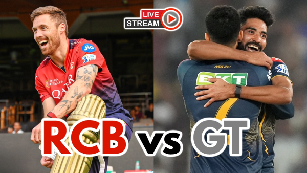 RCB vs GT Live Streaming IPL 2025 How to Watch Royal Challengers Bengaluru vs Gujarat Titans Live Telecast on TV and Website RCB vs GT Live Streaming IPL 2025 How to Watch Royal Challengers Bengaluru vs Gujarat Titans Live Telecast on TV and Website